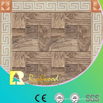 Commercial 8.3mm Woodgrain Texture Teak Sound Absorbing Laminated Floor
